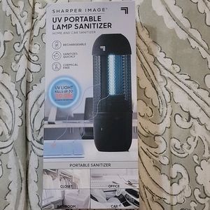 Sharper image UV portable lamp sanitizer